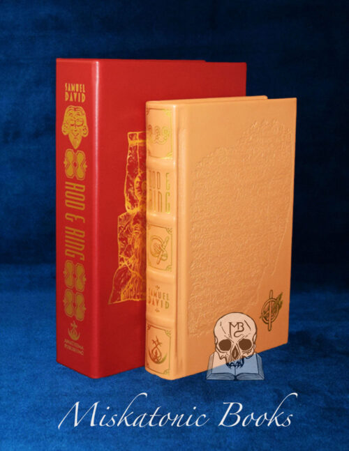 ROD & RING: An Initiation Into a Mesopotamian Mystery Tradition by Samuel David - ARTISANAL EDITION Bound in Leather with Custom Traycase