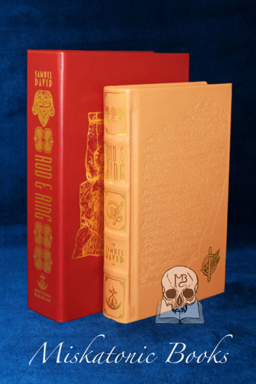 ROD & RING: An Initiation Into a Mesopotamian Mystery Tradition by Samuel David - ARTISANAL EDITION Bound in Leather with Custom Traycase