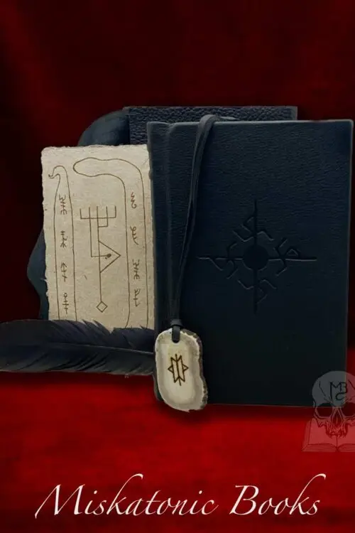 THURSAKYNGI Vol I The Essence of Thursian Sorcery by EKORTU - Leather Bound Talisman Edition (Only 13 copies produced)
