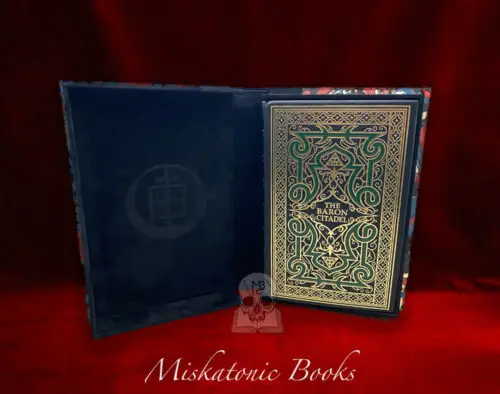THE BARON CITADEL by Peter Hamilton-Giles - Deluxe Leather Bound Telesmatic Signed, Inscribed with Art - Image 2