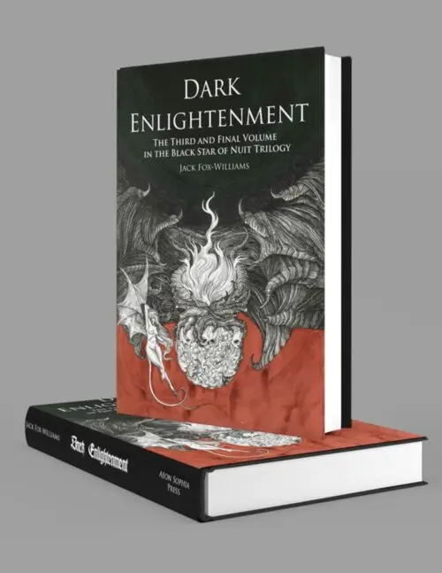 DARK ENLIGHTENMENT by Jack Fox-Williams - First Edition Hardcover (Volume 3 in The Black Star of Nuit Trilogy)