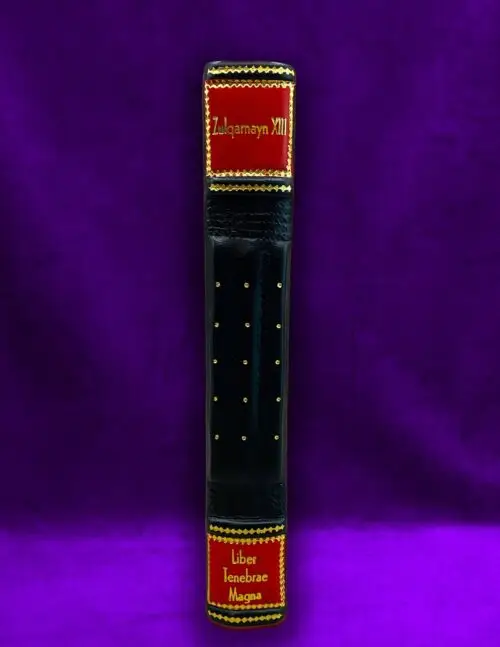 Santa Muerte and Necromancy: Liber Tenebrae Magna - Signed and Sigilized Deluxe Leather Limited Edition Hardcover - Image 2
