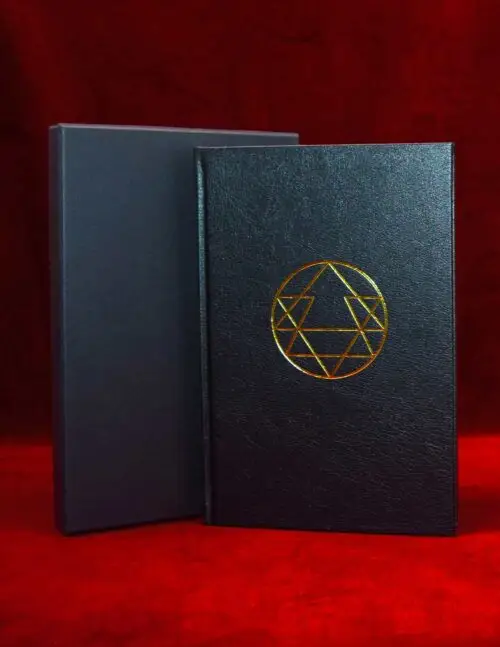 SEFER HA SITRA ACHRA: The Book of Descent by A.D. Mercer - Special Leather Bound Limited Edition in Custom Slipcase