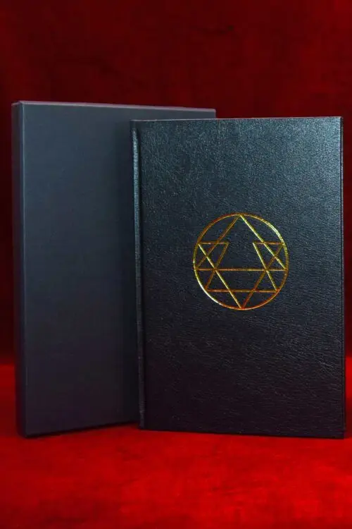 SEFER HA SITRA ACHRA: The Book of Descent by A.D. Mercer - Special Leather Bound Limited Edition in Custom Slipcase