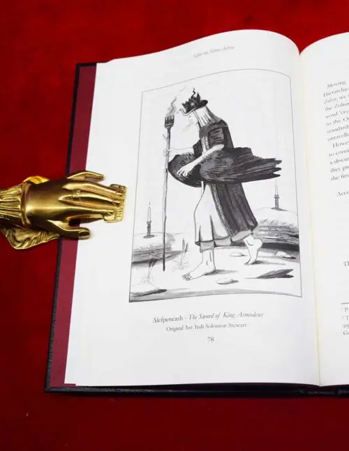 SEFER HA SITRA ACHRA: The Book of Descent by A.D. Mercer - Special Leather Bound Limited Edition in Custom Slipcase - Image 5