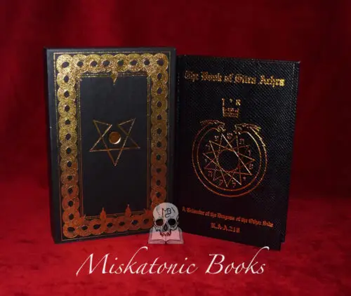 THE BOOK OF SITRA ACHRA by N.A-A.218 - Deluxe Leather Bound Slipcased Edition