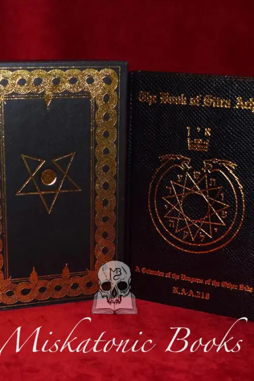 THE BOOK OF SITRA ACHRA by N.A-A.218 - Deluxe Leather Bound Slipcased Edition