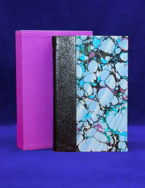 CULTS OF THE SHADOW by Kenneth Grant - Deluxe Quarter Leather and Marbled Boards in Custom Slipcase
