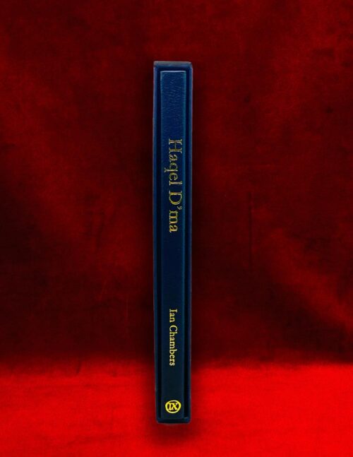 HAQEL D'MA: Accursed Lore and Magic from the Field of Blood by Ian Chambers (Special Leather Bound Limited Hardcover in Custom Slipcase) - Image 2