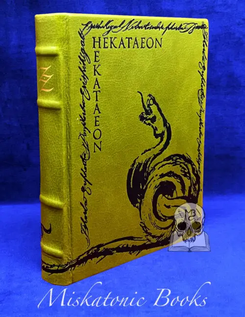 THE HEKATAEON (Nemesis Edition) by Jack Grayle - DELUXE Leather Bound Limited Edition Hardcover with Expanded Material