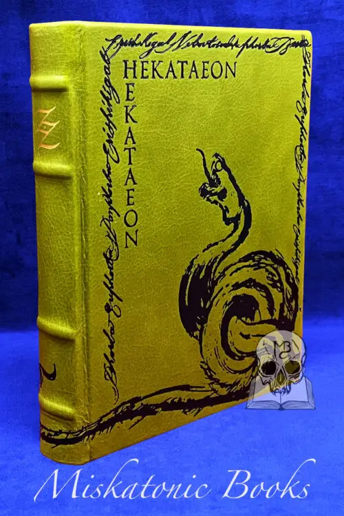 THE HEKATAEON (Nemesis Edition) by Jack Grayle - DELUXE Leather Bound Limited Edition Hardcover with Expanded Material