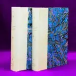 THE TESTAMENT OF CYPRIAN THE MAGE 2 volume set by Jake Stratton Kent (Deluxe Quarter-bound in veiny vellum, numbered and slipcased)