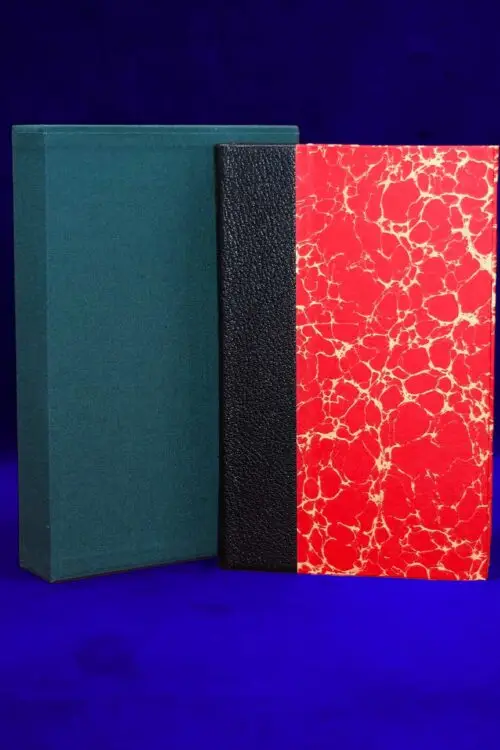 ALEISTER CROWLEY AND THE HIDDEN GOD by Kenneth Grant - Deluxe Quarter Bound in Leather and Decorative Boards in Custom Slipcase