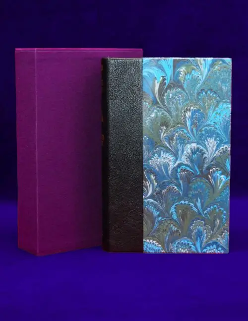 BEYOND THE MAUVE ZONE by Kenneth Grant - Deluxe Quarter Bound In Leather and Decorative Boards with Custom Slipcase