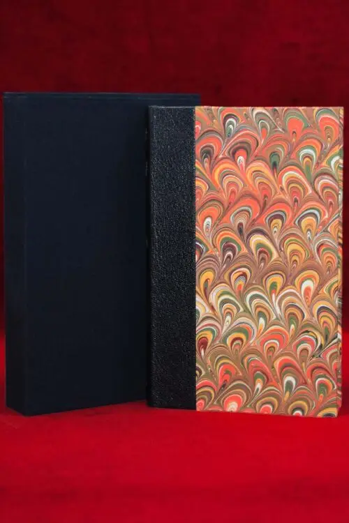 THE MAGICAL REVIVAL by Kenneth Grant - Deluxe Quarter Bound in Leather and Decorative Boards with Custom Slipcase