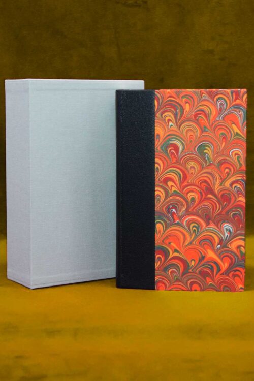THE NINTH ARCH by Kenneth Grant - Deluxe Bound in Quarter Leather and Decorative Boards in Custom Slipcase