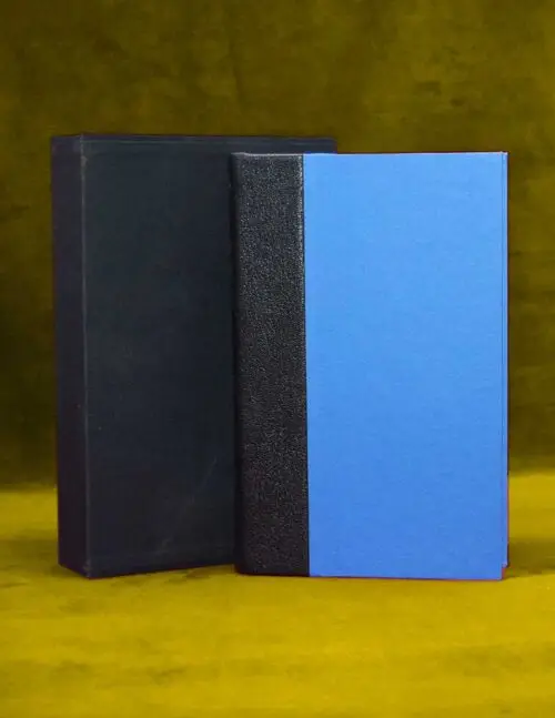 OUTSIDE THE CIRCLES OF TIME by Kenneth Grant - Deluxe Edition Quarter Bound in Leather in Custom Slipcase