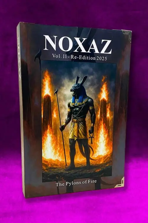 NOXAZ, Volume 2: The Pylons of Fire Edited by Edgar Kerval (Limited Hardcover, 2025 Edition)