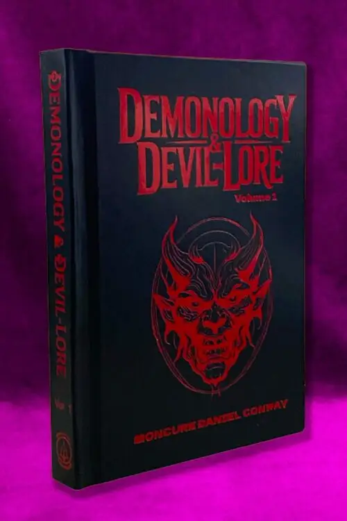 DEMONOLOGY & DEVIL-LORE, Vol. 1 by Moncure Daniel Conway (Limited Hardcover)